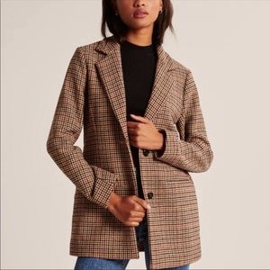 NWT✨ A&F PETITE XS Wool-Blend Blazer Coat🧥✨